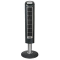 38" 3-Speed Oscillating Fan with Remote and Timer Gray Q3518