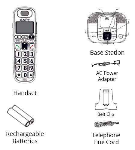 Amplified Low Vision Cordless Phone with CID Display U1524