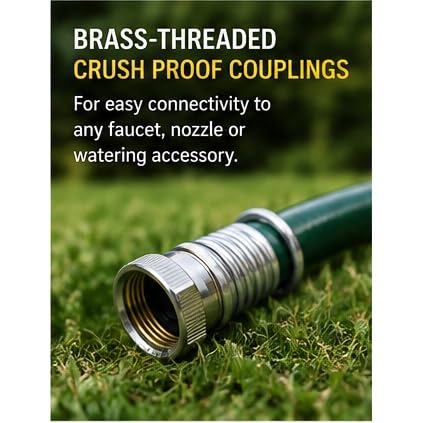 Heavy Duty 3/4 Inch x 100 FT Garden Hose F398
