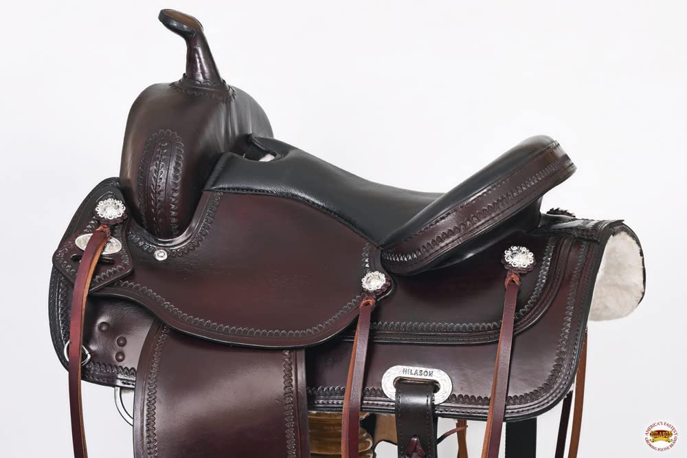 Dark Brown 15 in Western Saddle R580