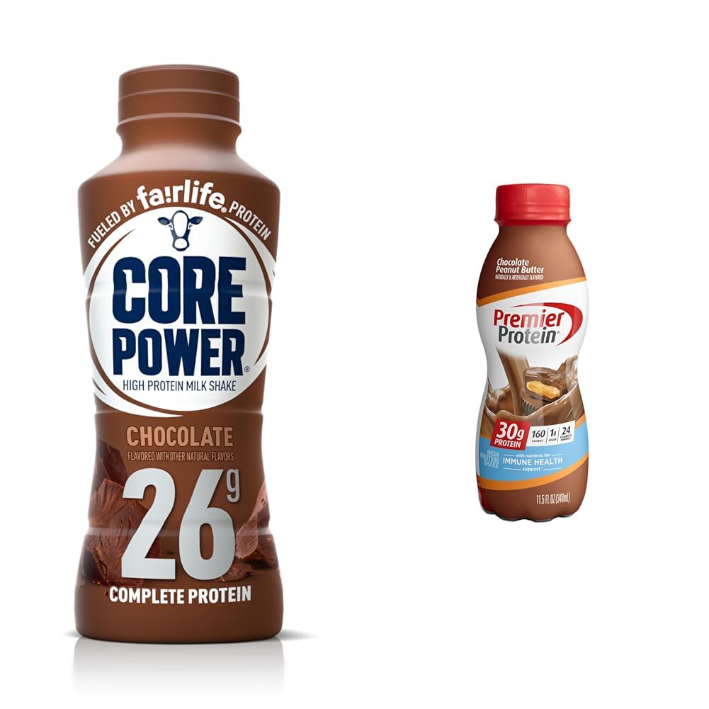 Chocolate Protein Shake 14 Fl Oz and 11.5 Fl Oz T730