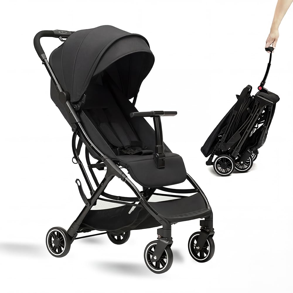 Portable Lightweight Umbrella Stroller with Sun Canopy E481687