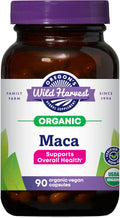 Organic Maca Root Herbal Supplement, 90 Count W189