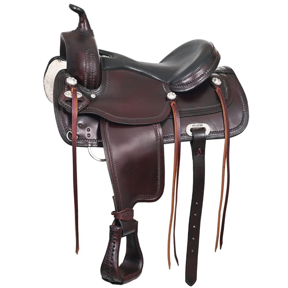 Dark Brown 15 in Western Saddle R580