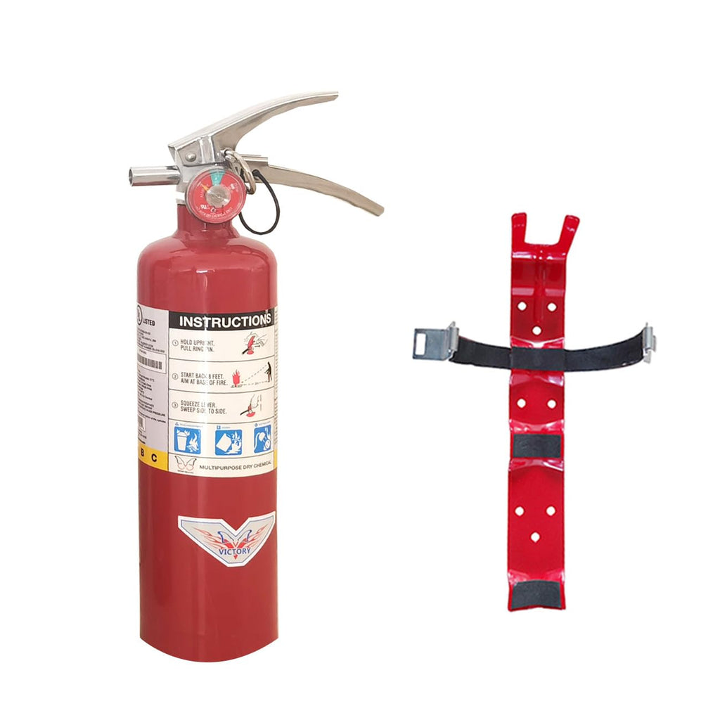 2.5LB ABC Dry Chemical Fire Extinguisher with Wall Bracket C4065
