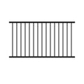Aluminum Textured Black Line Rail Kit Y740