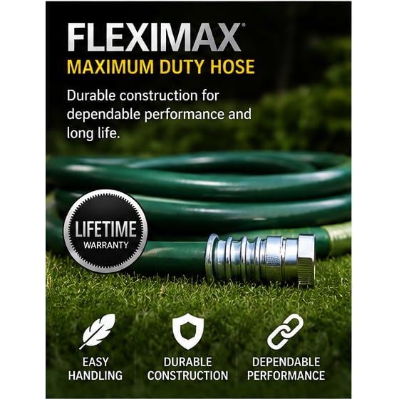 Heavy Duty 3/4 Inch x 100 FT Garden Hose F398