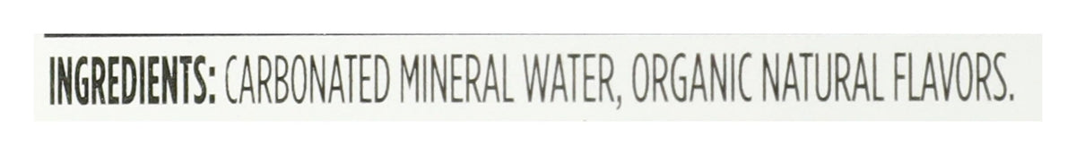 Organic Lemon Blueberry Italian Sparkling Mineral Water W2633