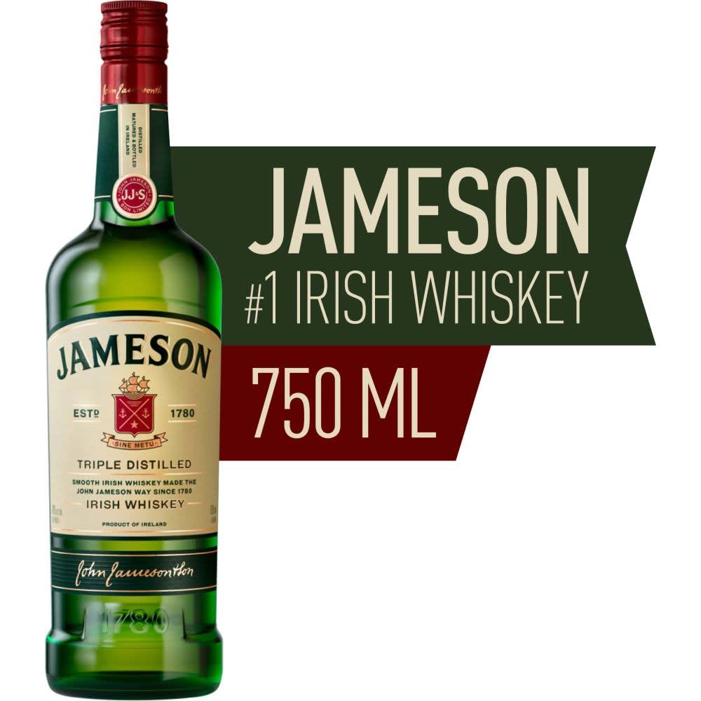 Irish Whiskey 750ml I8365