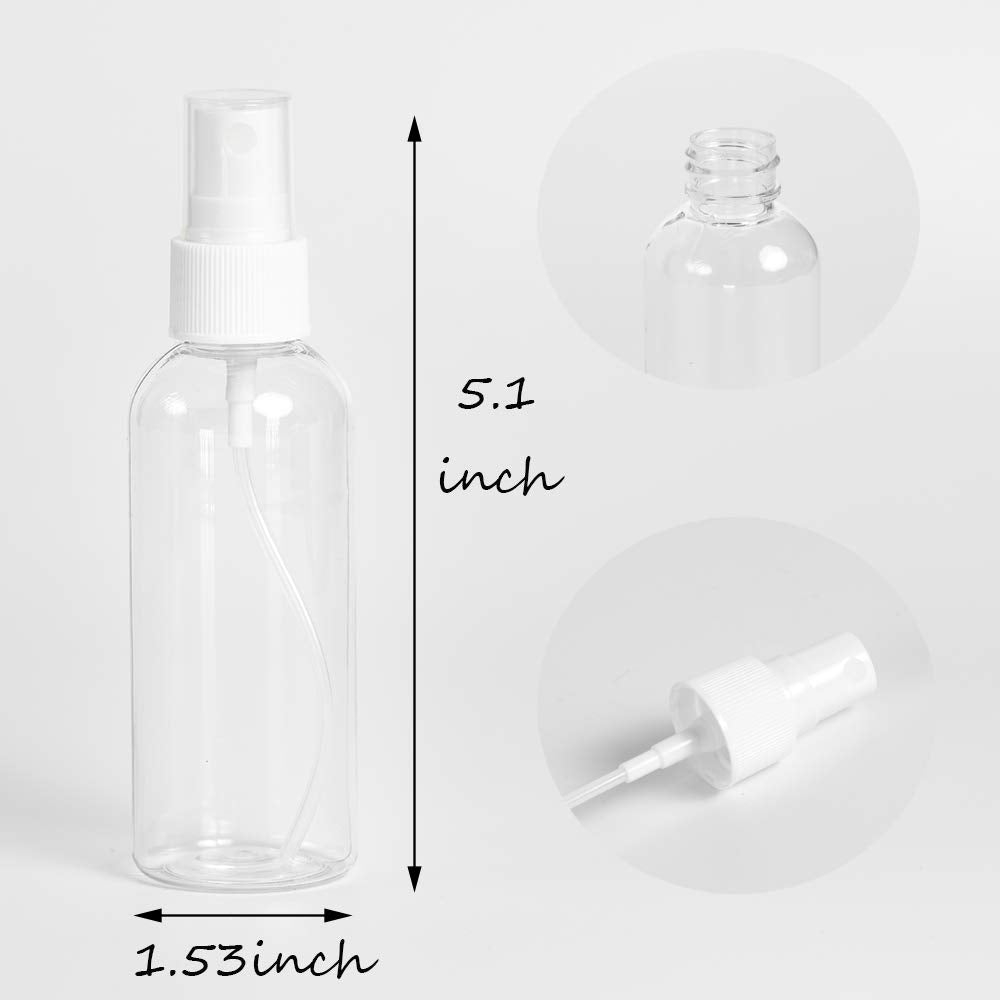 3 Pack 2.7oz Travel Spray Bottle V460098