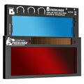 Red Shade 5-13 Auto Darkening Welding Lens 2x4-1/4 O34106