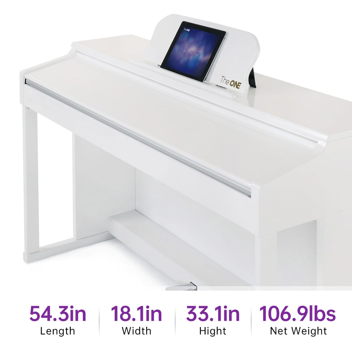 88-Key Weighted Action Digital Piano Keyboard B64766