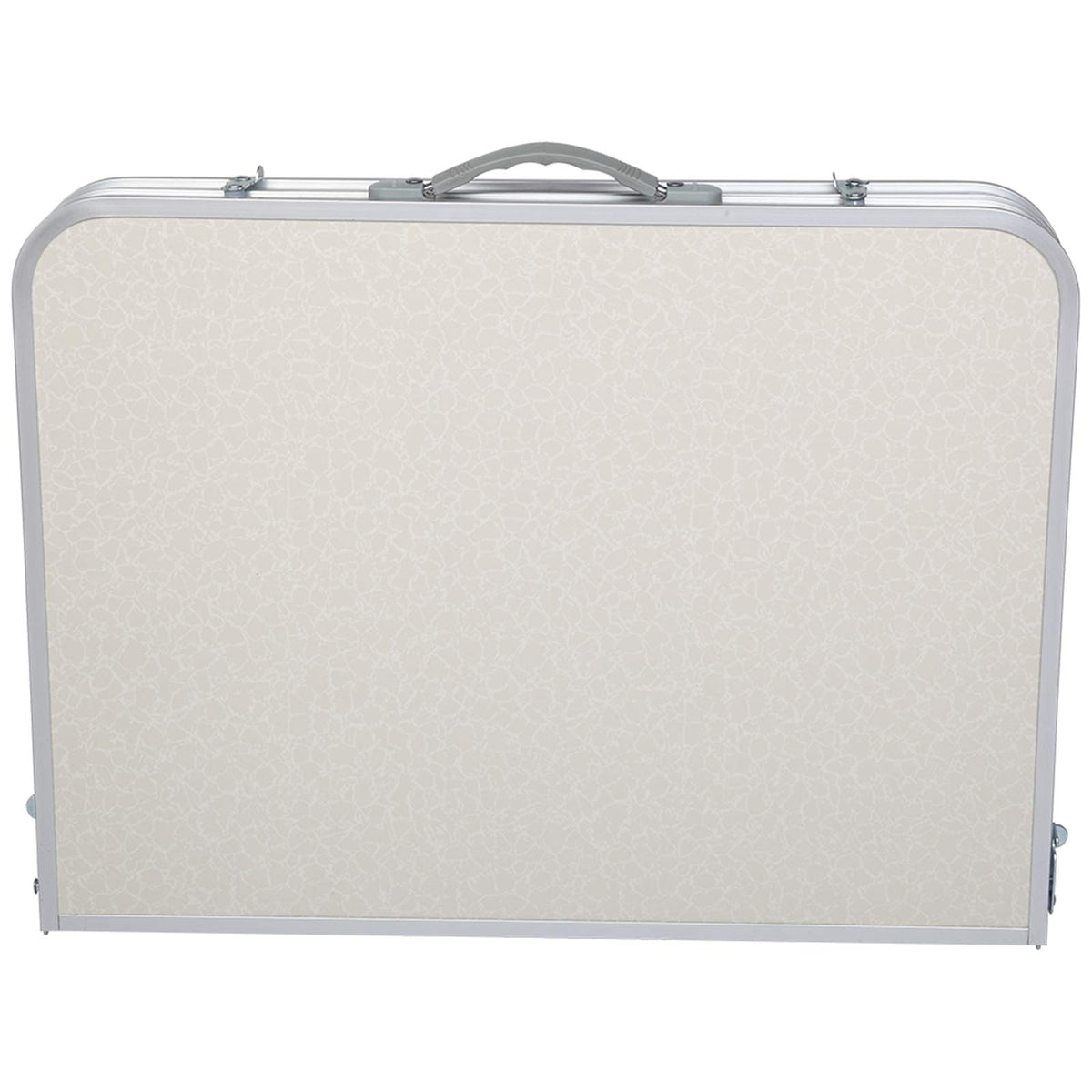 Folding Portable Camping Table 3 FT Aluminum White C1727