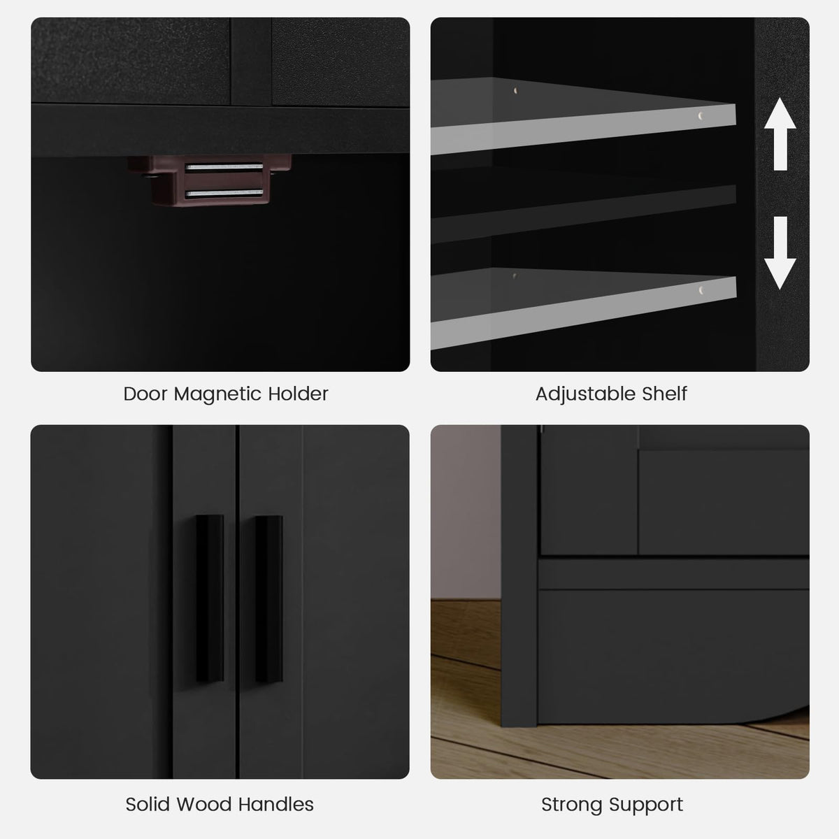 Bathroom Storage Cabinet with 2 Drawers H944