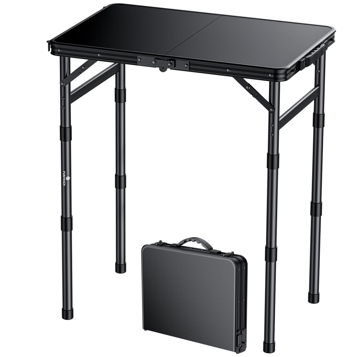 Waterproof Camping Tables with Plastic Tabletop J245