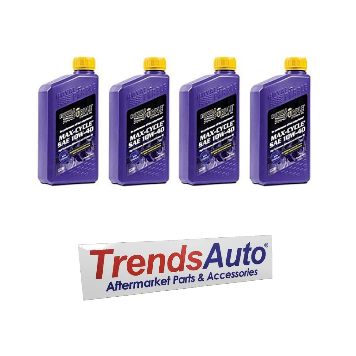 10W-40 Synthetic Motorcycle Oil Case of 4 P694861