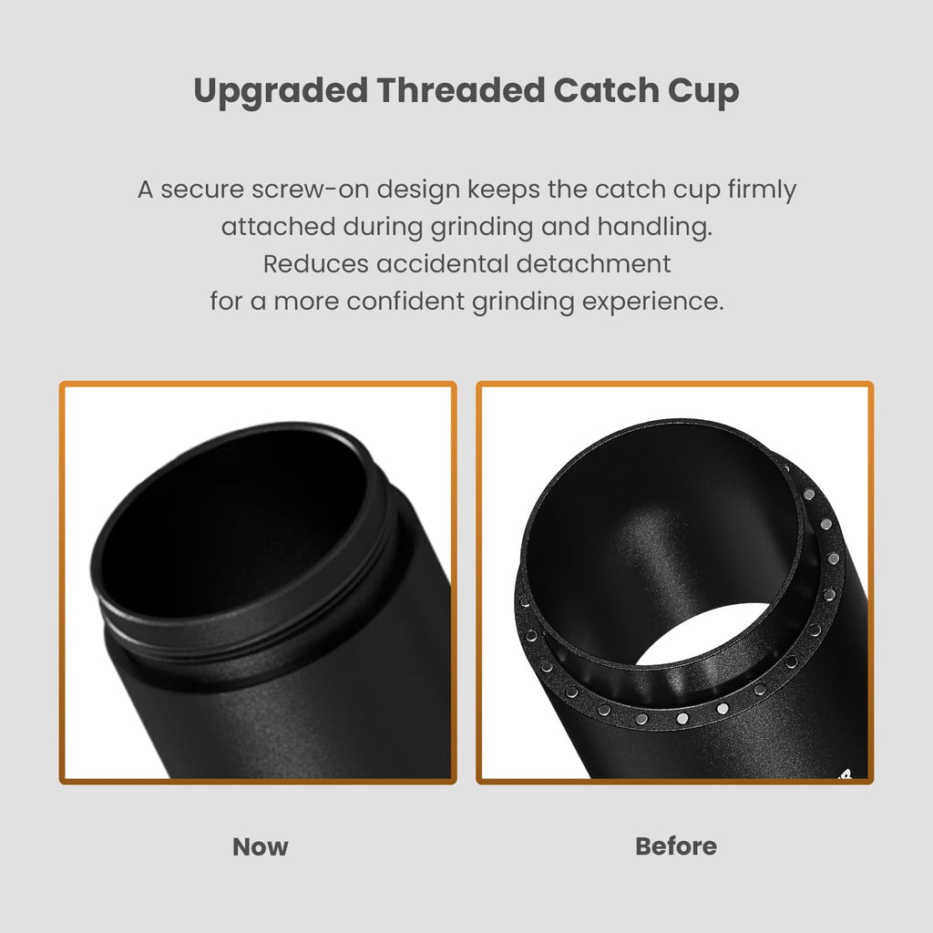 Manual Coffee Grinder with Titanium Coated Conical Burr O548135