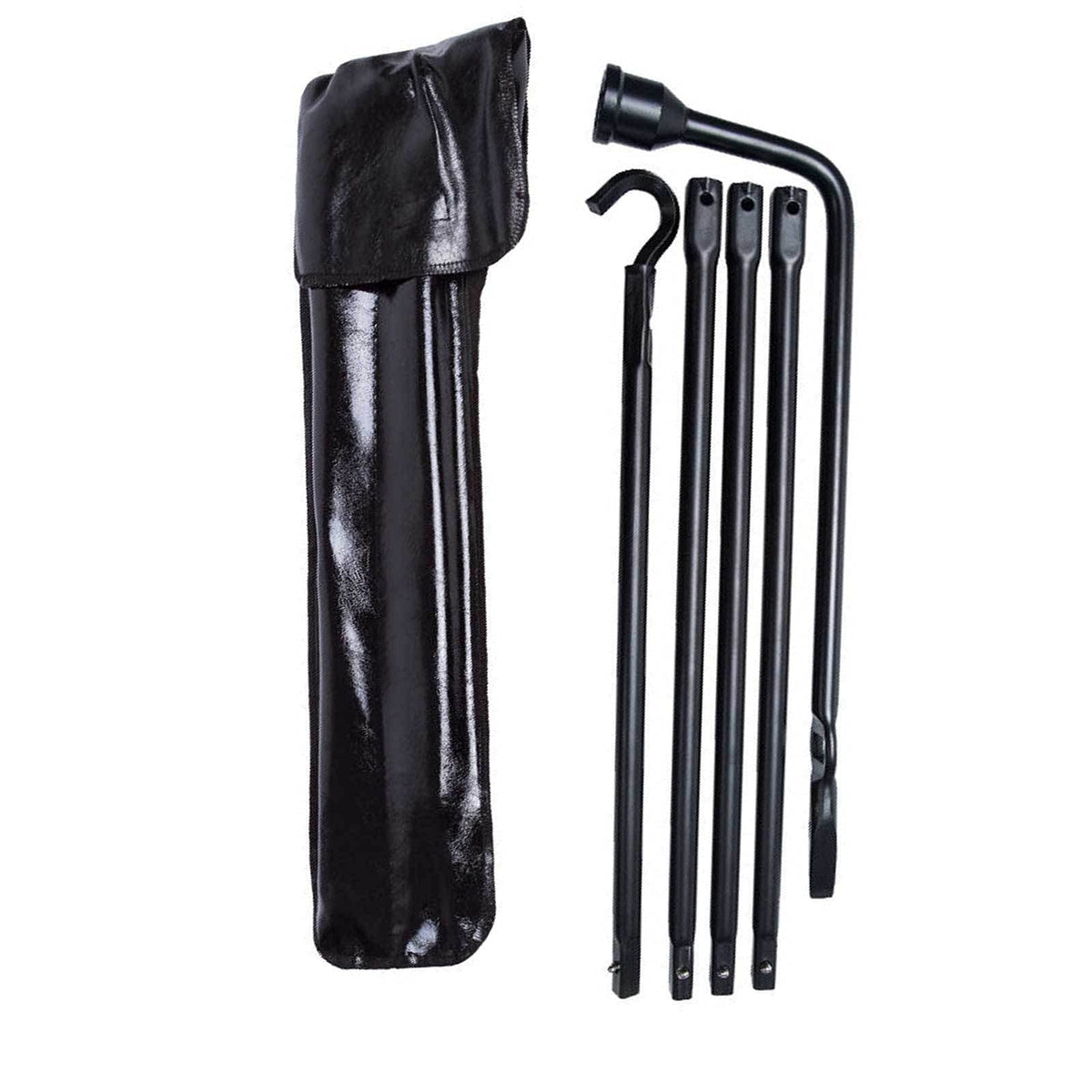 Spare Tire Lug Wrench Tool Kit & Scissor Jack 2 Ton Set Y103737
