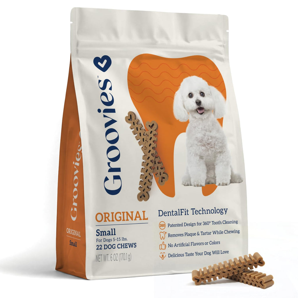 Small Flexible Dog Dental Chews 22Ct T752250