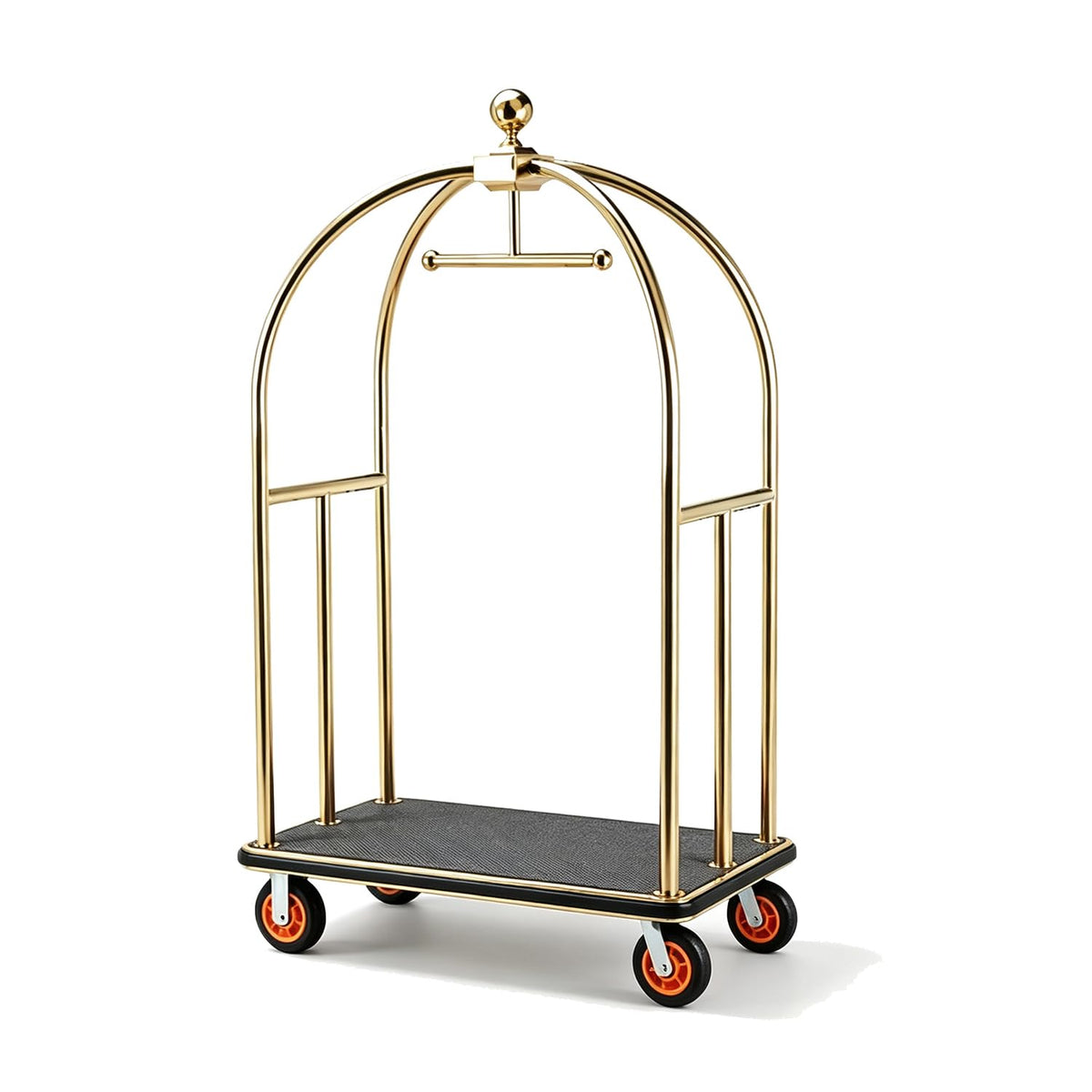 73" Luggage Cart with Wheels J92111