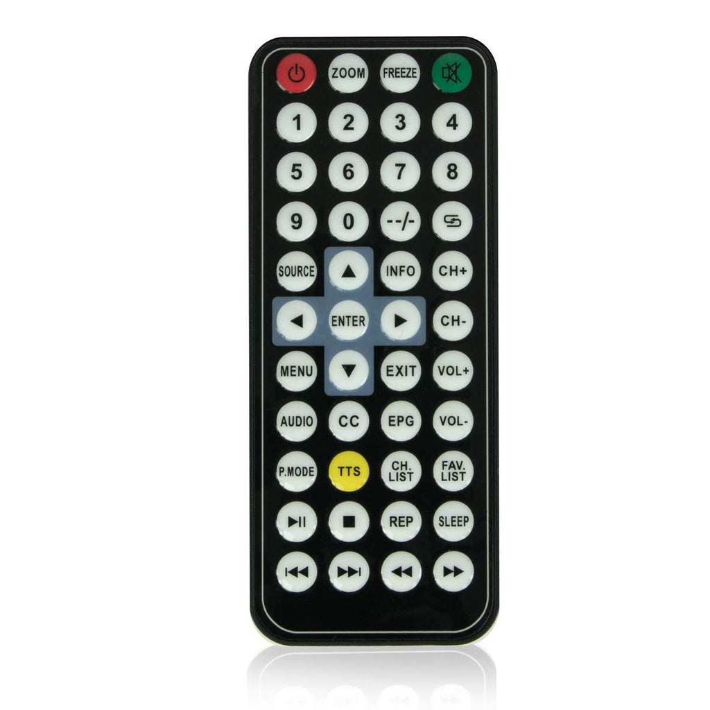 9" Portable LCD TV Rechargeable Battery Powered C302
