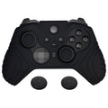 Anti Slip Silicone Case Cover for Xbox Elite Wireless Controller Series 2 with Thumb Grip Caps - Black A127