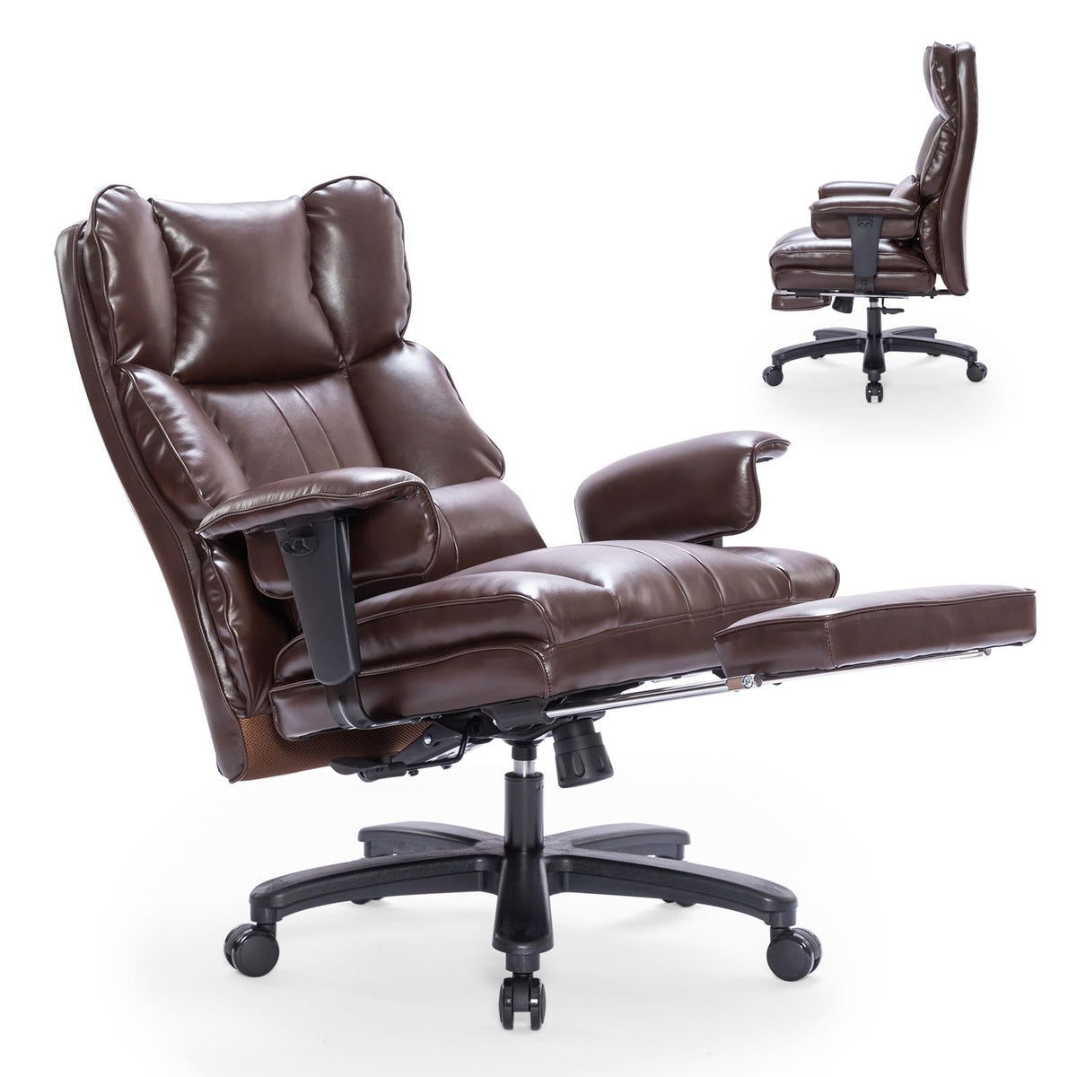 Big and Tall Office Chair with Foot Rest I6211