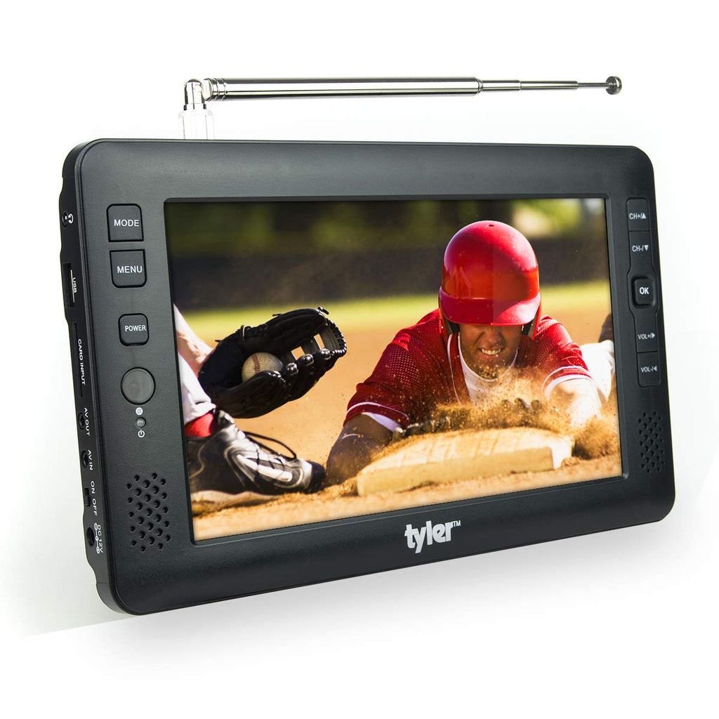 9" Portable LCD TV Rechargeable Battery Powered C302