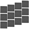 Natural Stone Coasters Set 12pcs with Non Slip Bottom Y614808
