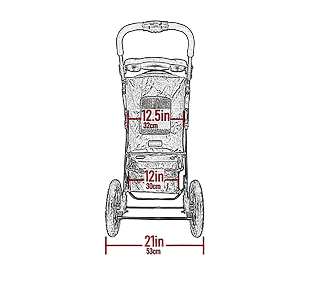 Pet Stroller for Cats Dogs Y714