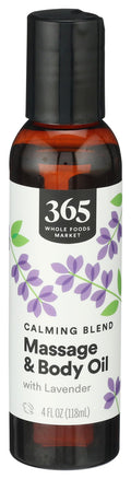 Massage & Body Oil with Lavender, 4 Fl Oz V624517