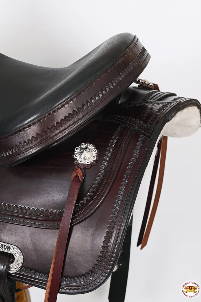 Dark Brown 15 in Western Saddle R580