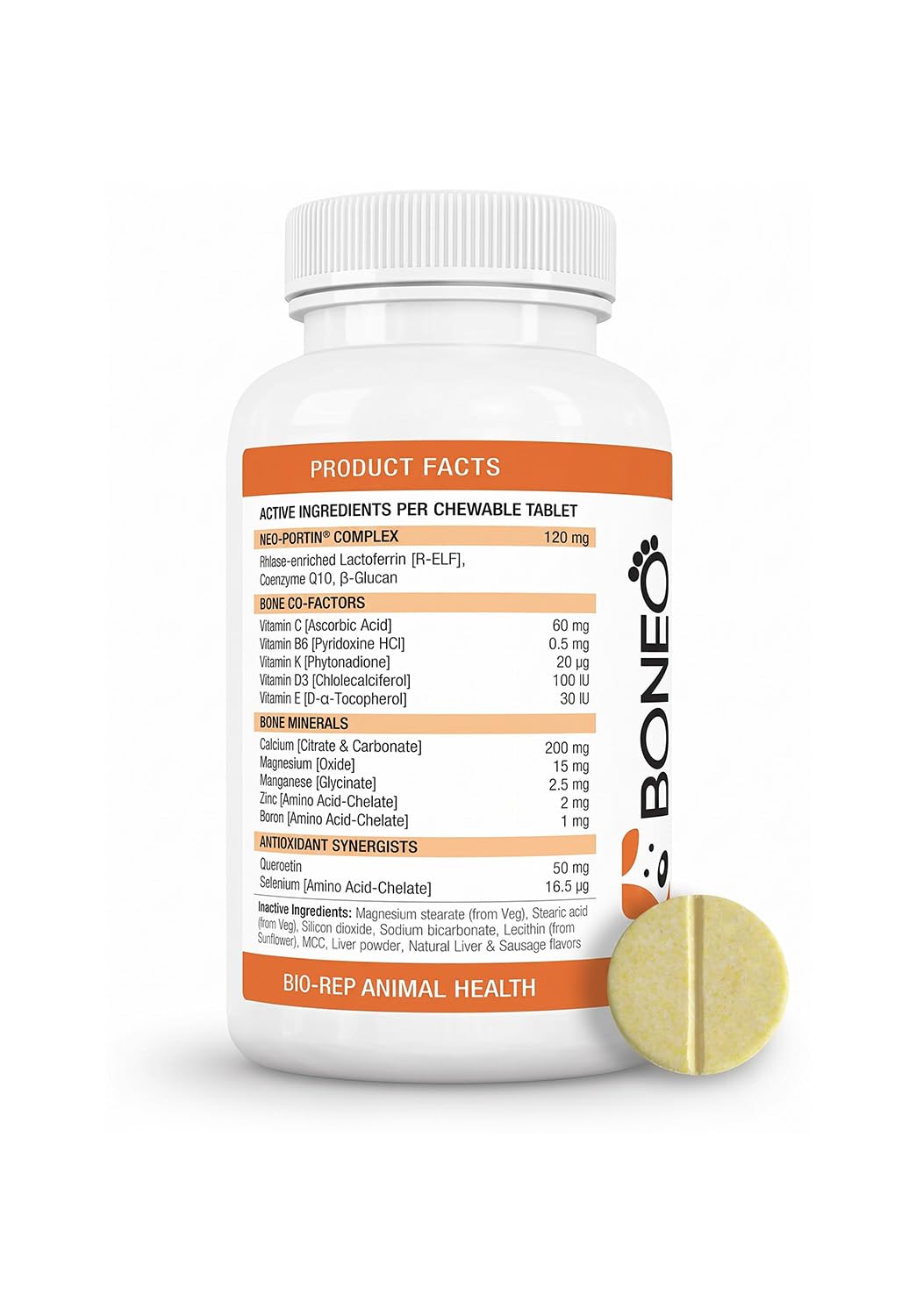90 Ct Chewable Tablets Liver and Sausage Flavor Dog Supplement X330