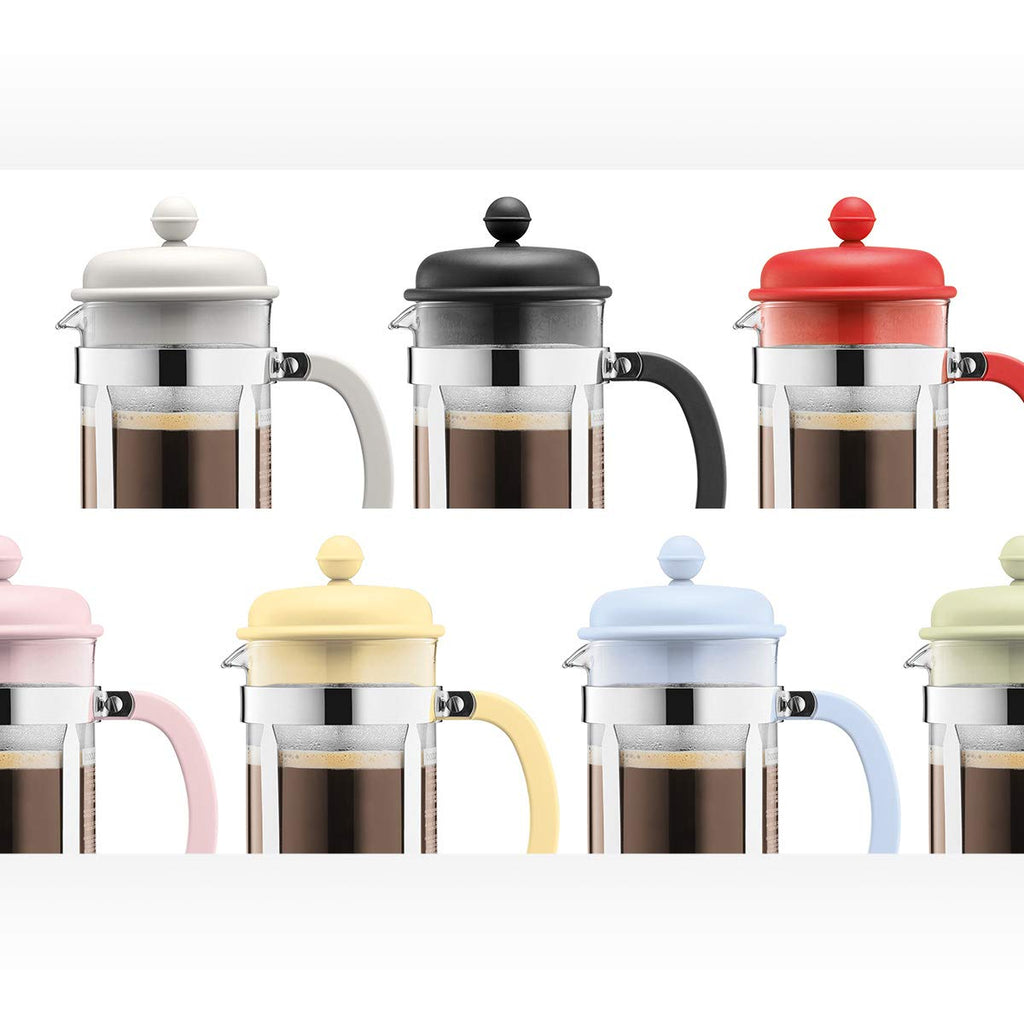 White 8 Cup Glass Coffee Maker T457997