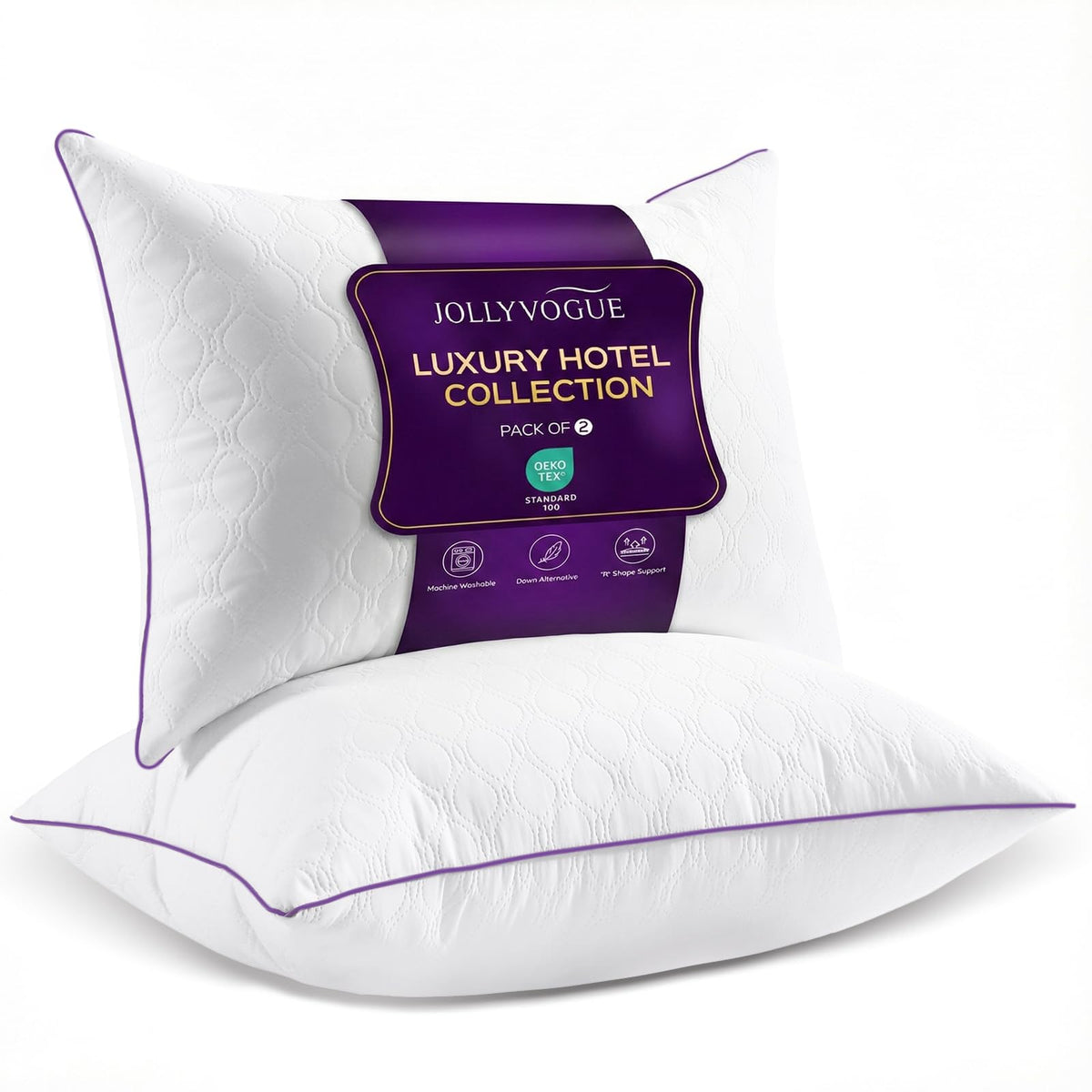King Size Down Alternative Pillows Set of 2 I431