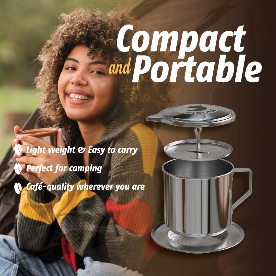 Vietnamese Coffee Dripper 12 oz Stainless Steel H53207