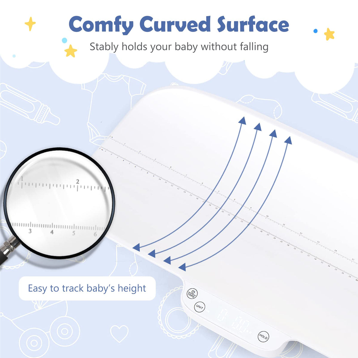 66lb Digital Baby and Pet Scale with Hold Function G937