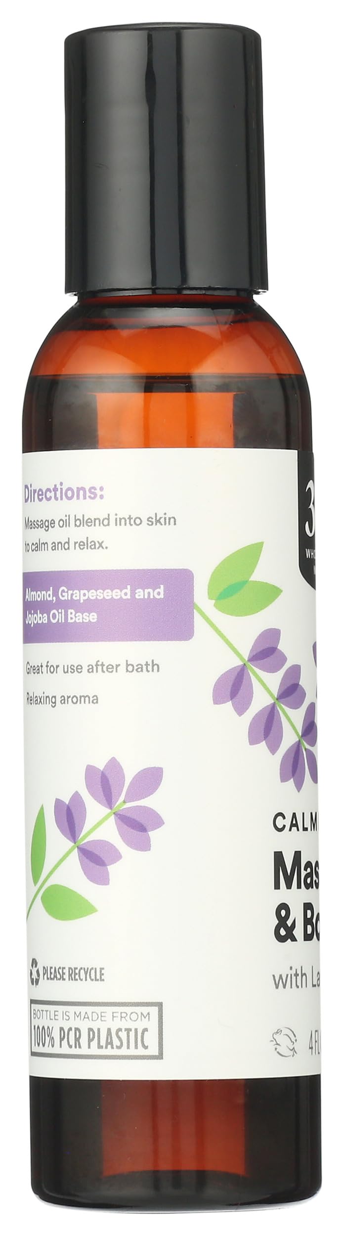 Massage & Body Oil with Lavender, 4 Fl Oz V624517