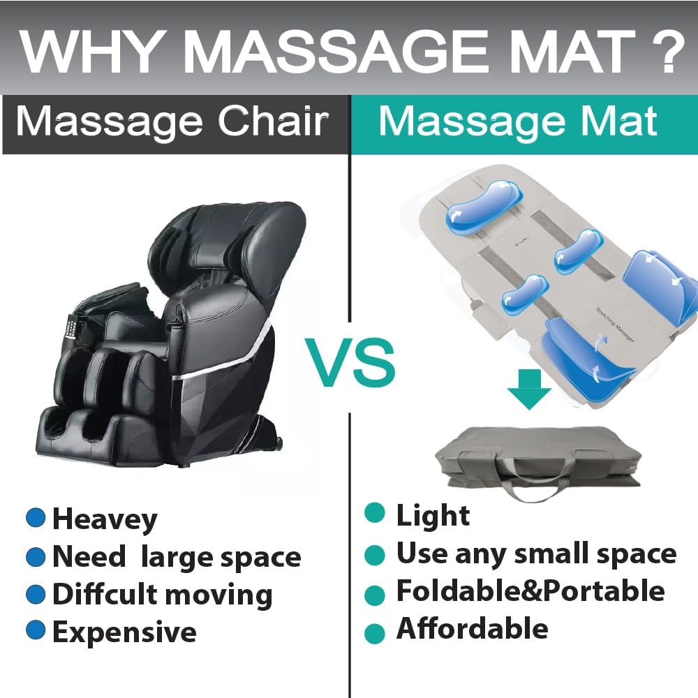 Full Body Stretching Massage Mat with Airbags Y432721