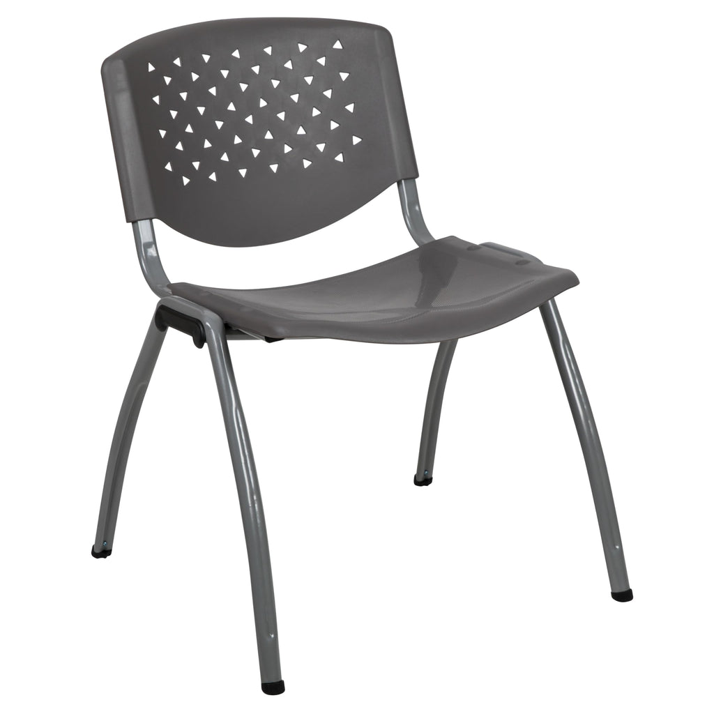 Gray Plastic Stack Chair P76263