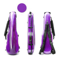 Carbon Fiber Violin Case 4/4 Full Size Purple M8556