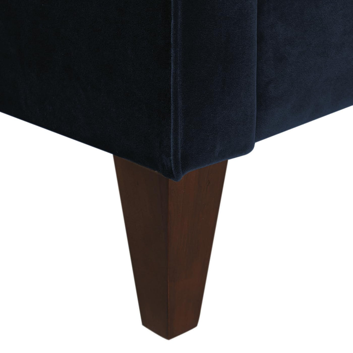 Dark Navy Blue Performance Velvet Tufted Sofa W13761