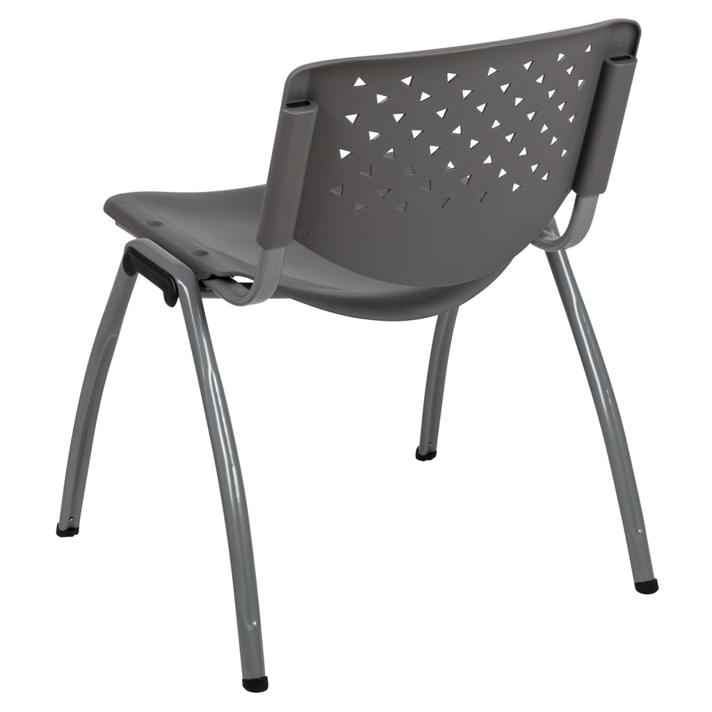 Gray Plastic Stack Chair P76263