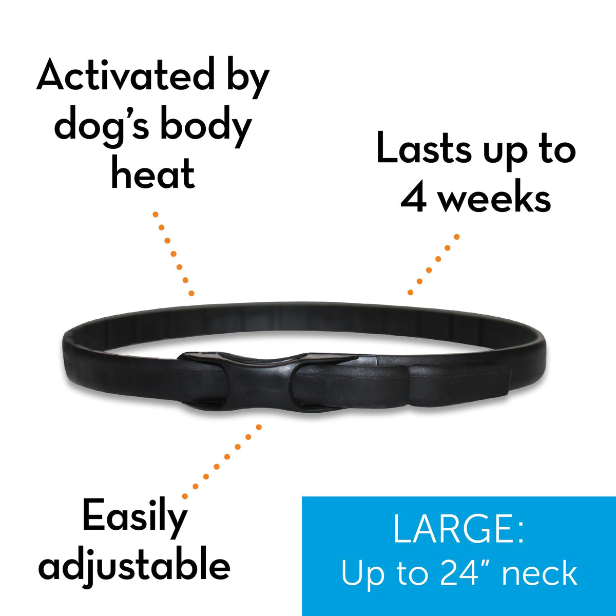 Calming Collar for Dogs (Large) E136