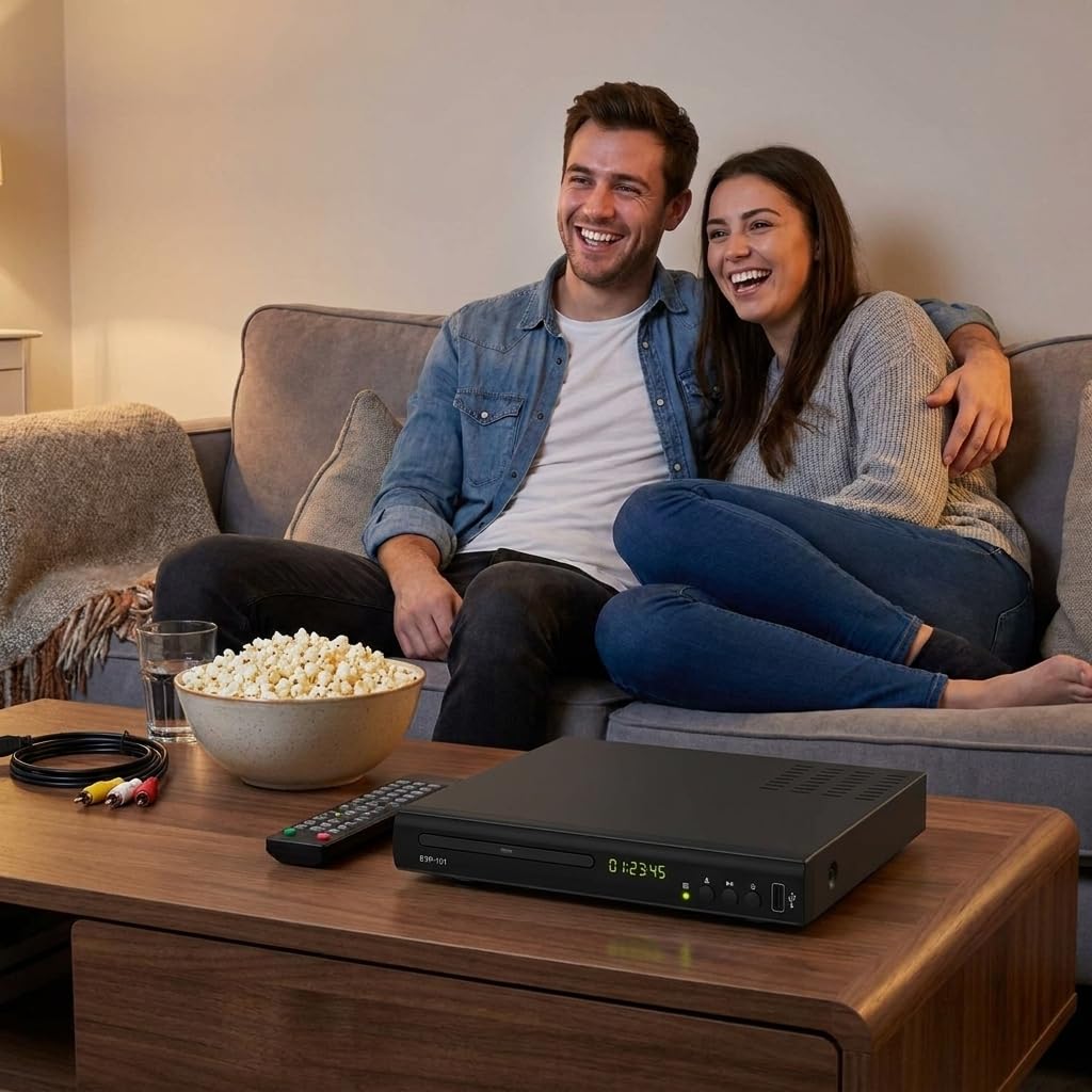 Blu Ray DVD Player 1080P Disc System with HDMI AV Cable O702