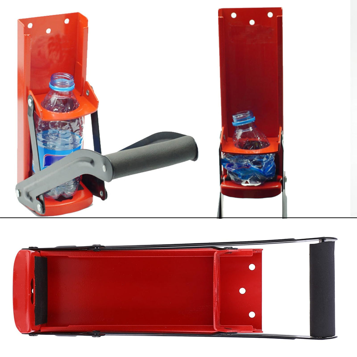 Red Steel Can Crusher S139