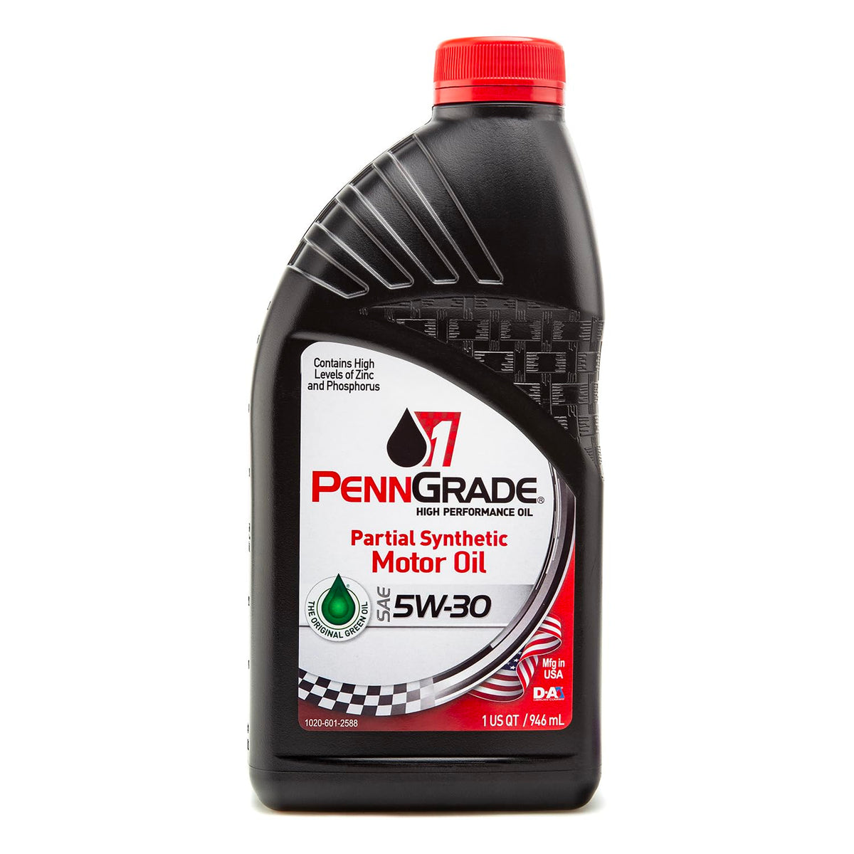 Synthetic Blend High Performance Oil SAE 5W-30 1 Quart 12 Pack Q80750