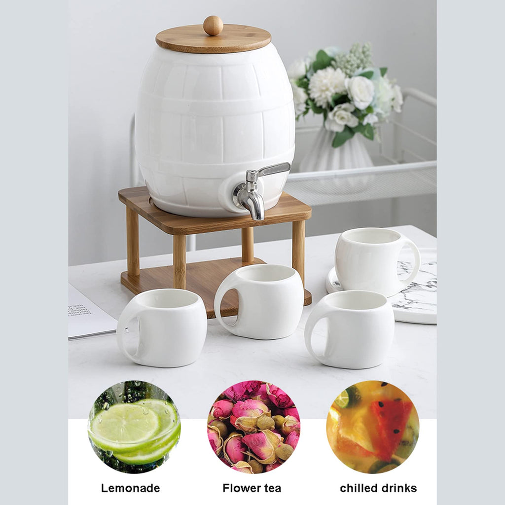 Ceramic Water Dispenser with Stainless Steel Spigot I99121