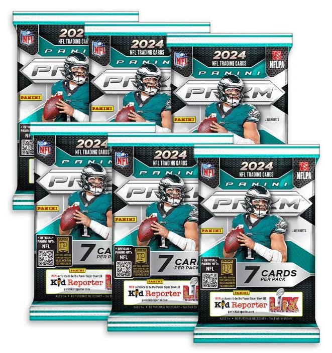 Football Trading Cards Mega Box 42 Cards R2881