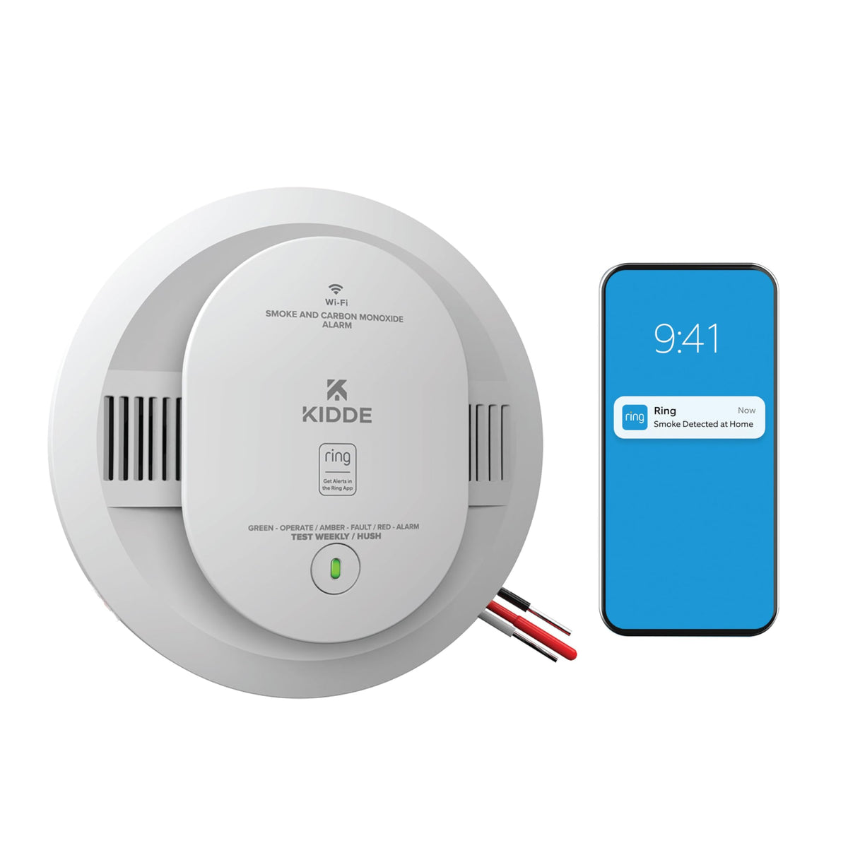 Smart Smoke & CO Detector Q497